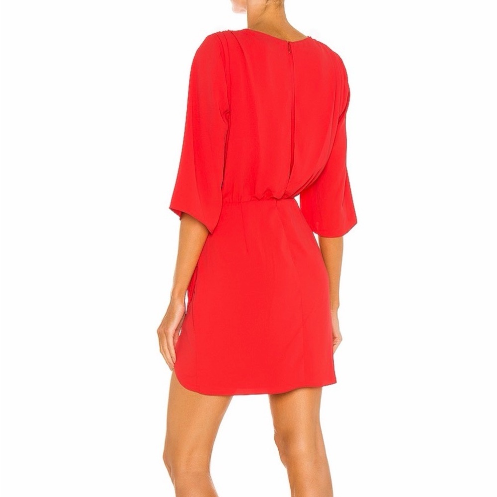 Amanda Uprichard Demetria  Dress crimson XS